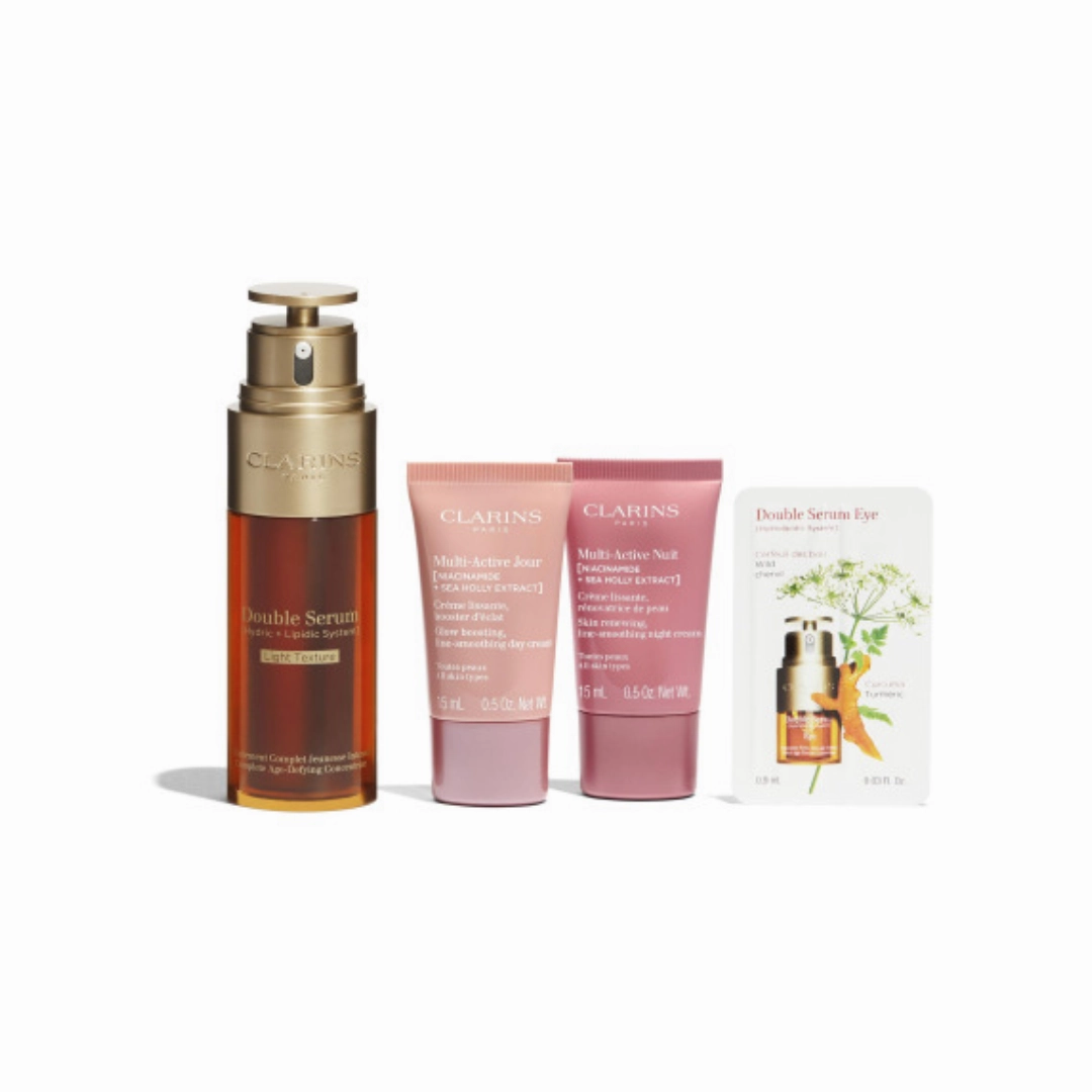 Clarins Anti Aging Double Serum Set