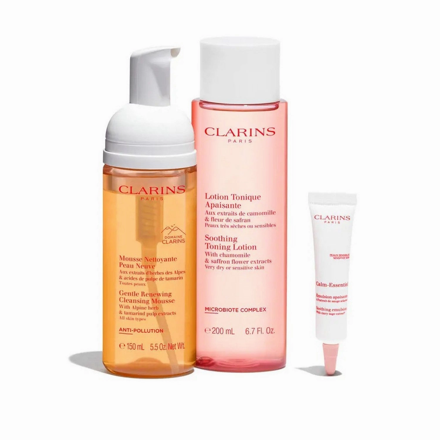Clarins Premium Cleansing Set Sensitive Skin