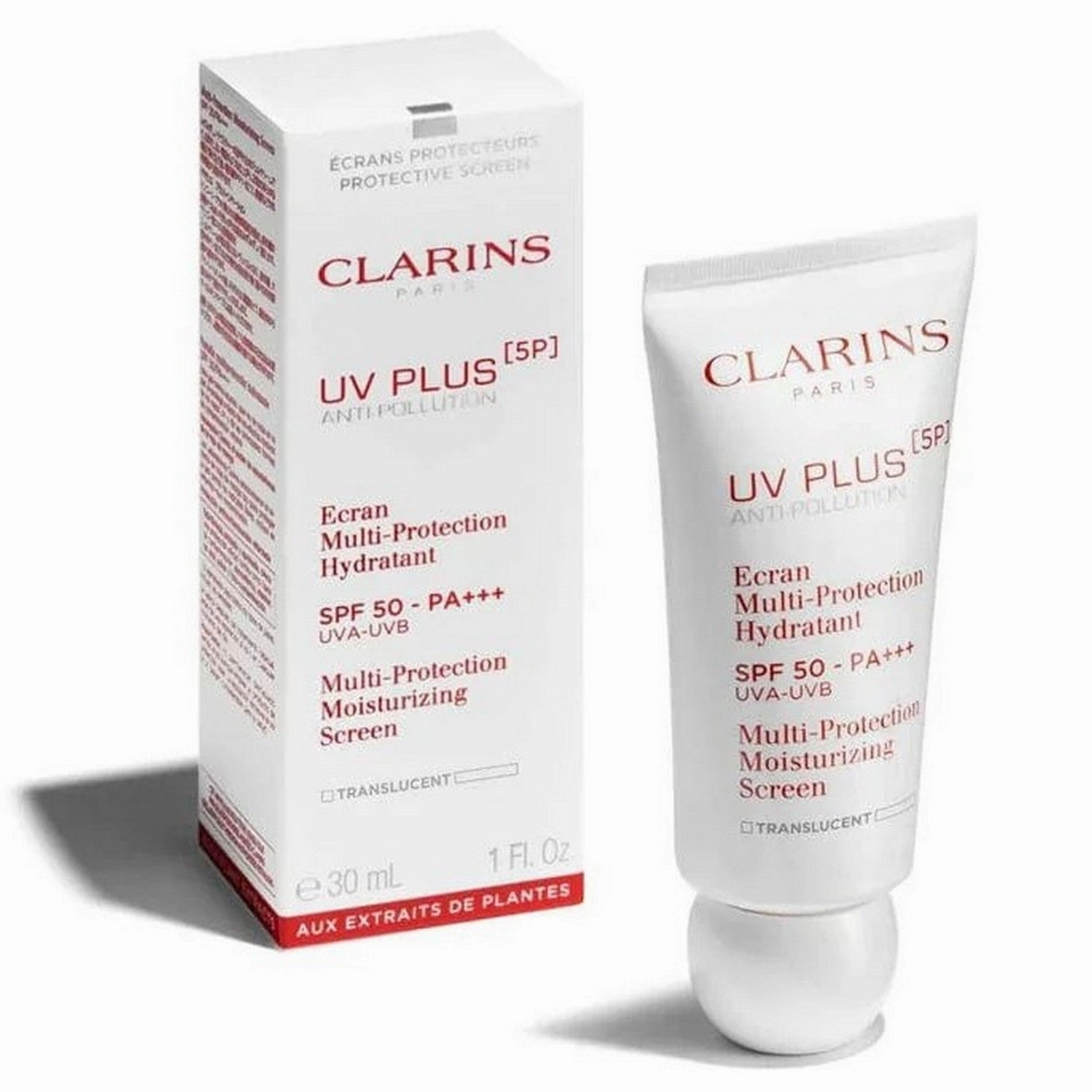 Clarins UV Plus SPF50 Translucent 30ml