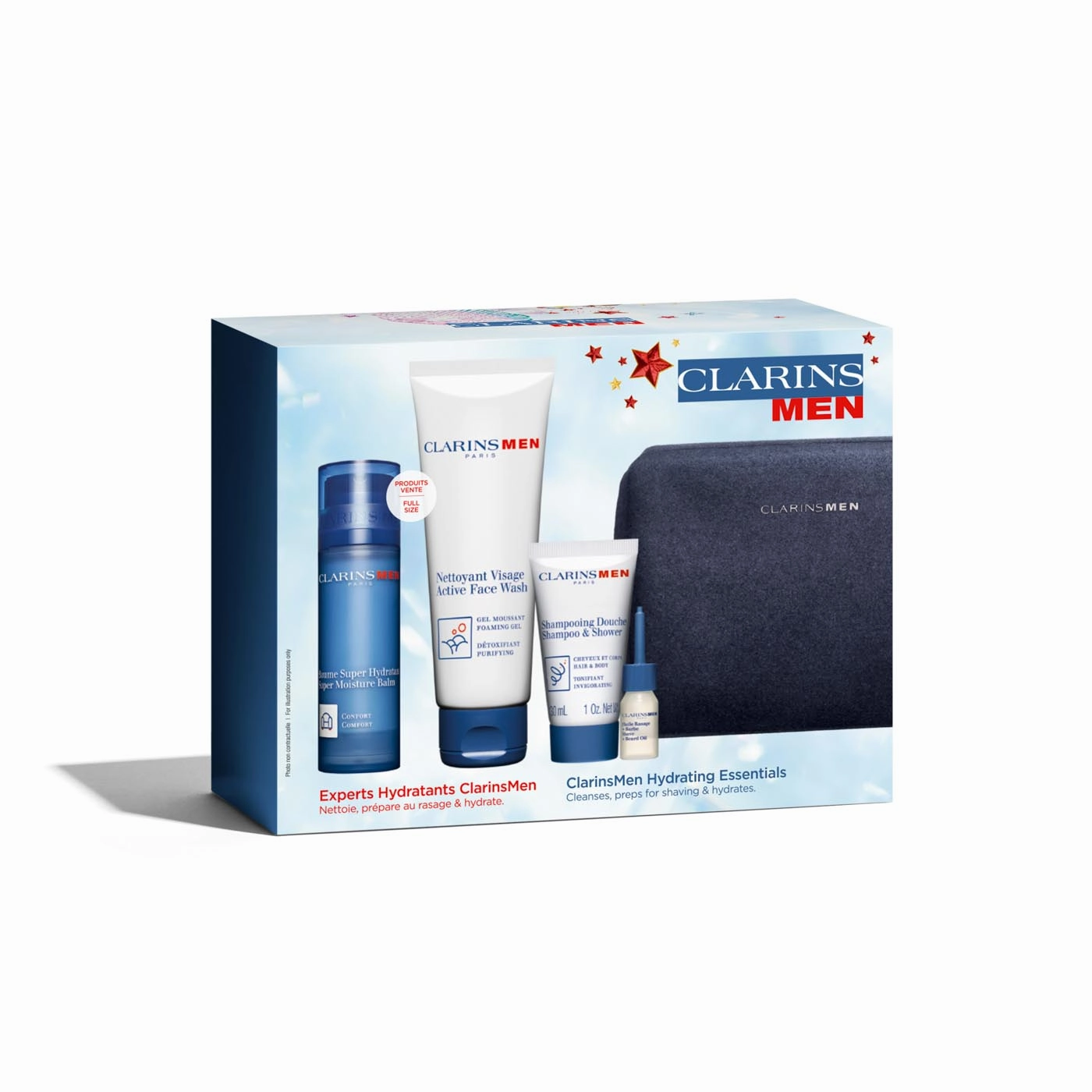 Clarins Value Pack Men Hydration Set
