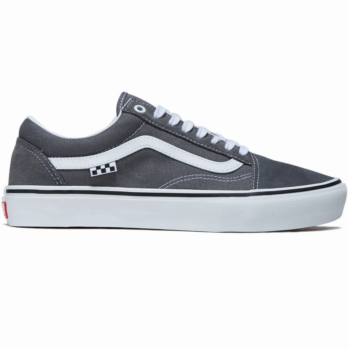 Classic Styles Vans Skate Old Skool Shoes - Pewter/White Nails