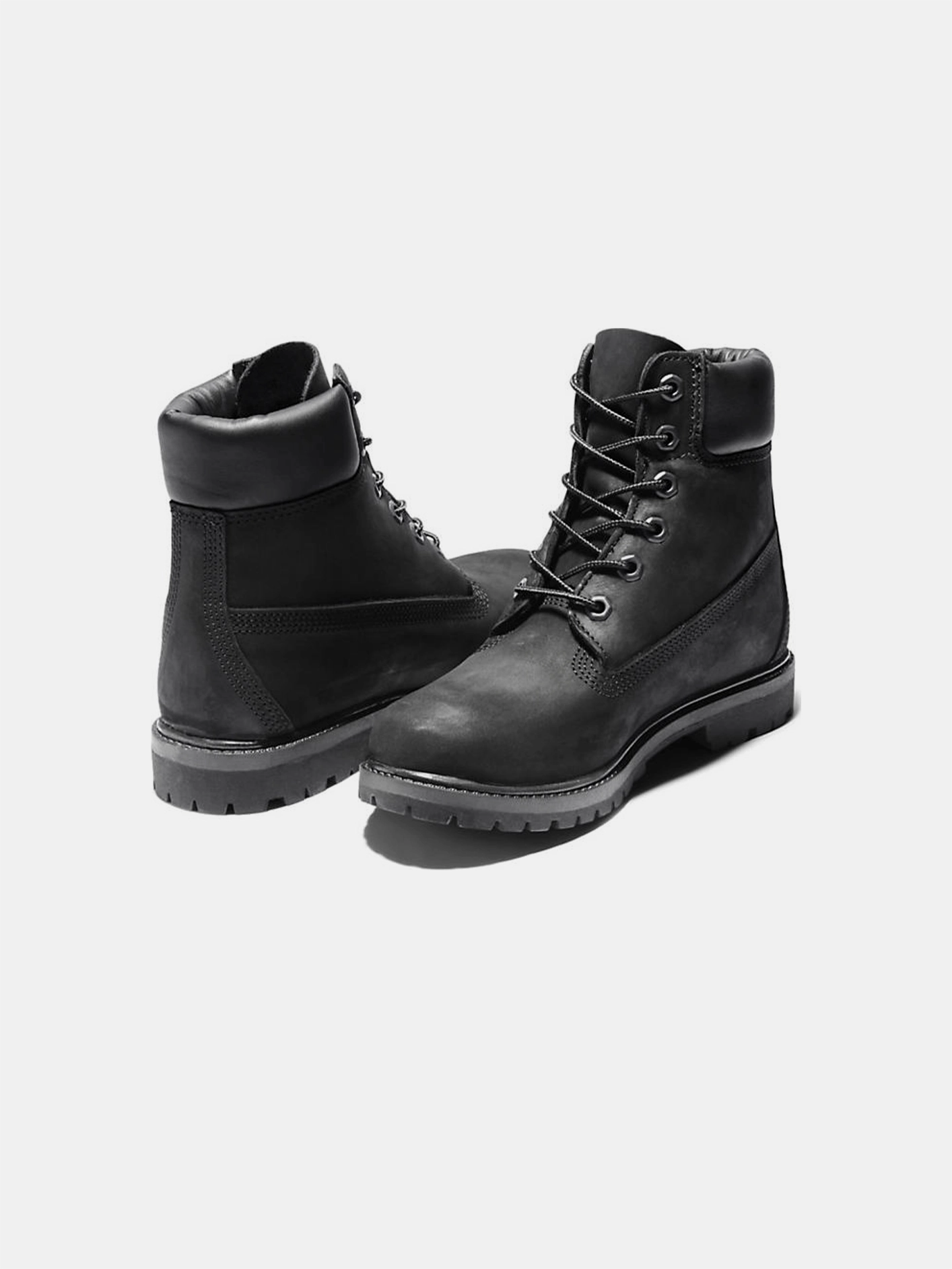 Classic Tough Timberland Premium 6" Waterproof Boots" Black"