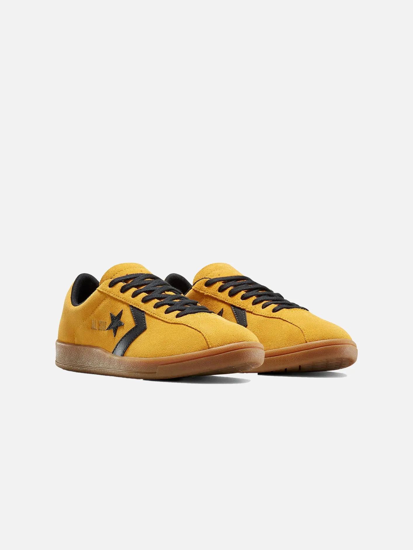 Classy All Star Classic Trainer Suede - Yellow/Gum