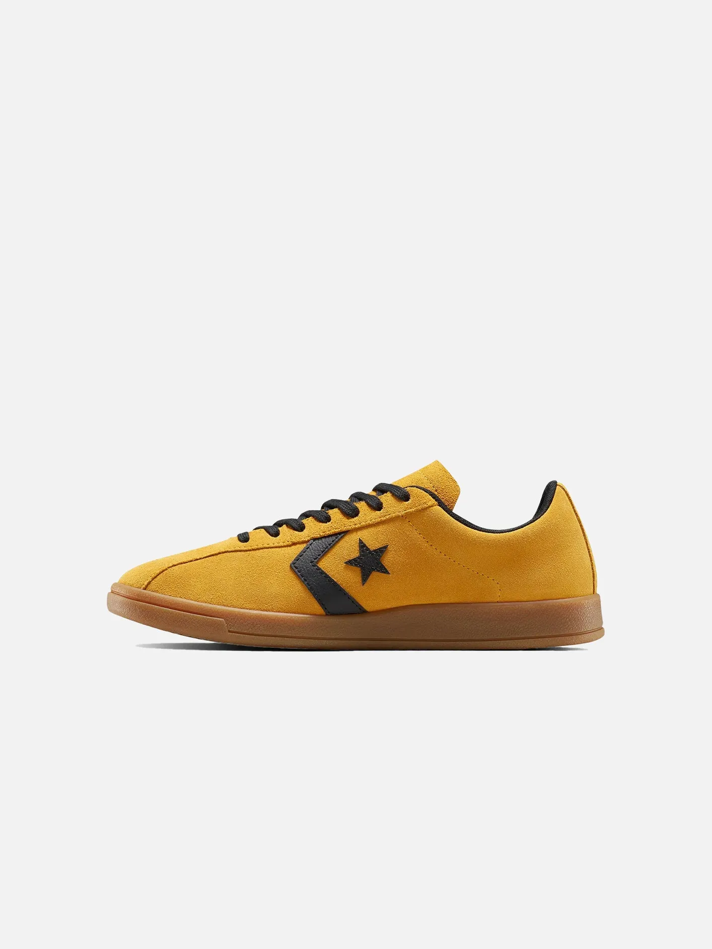 Classy All Star Classic Trainer Suede - Yellow/Gum