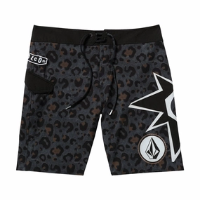 Cleaning Supplies Volcom St4r G4zer Mod 20 Boardshorts - Asphalt Black School Supplies