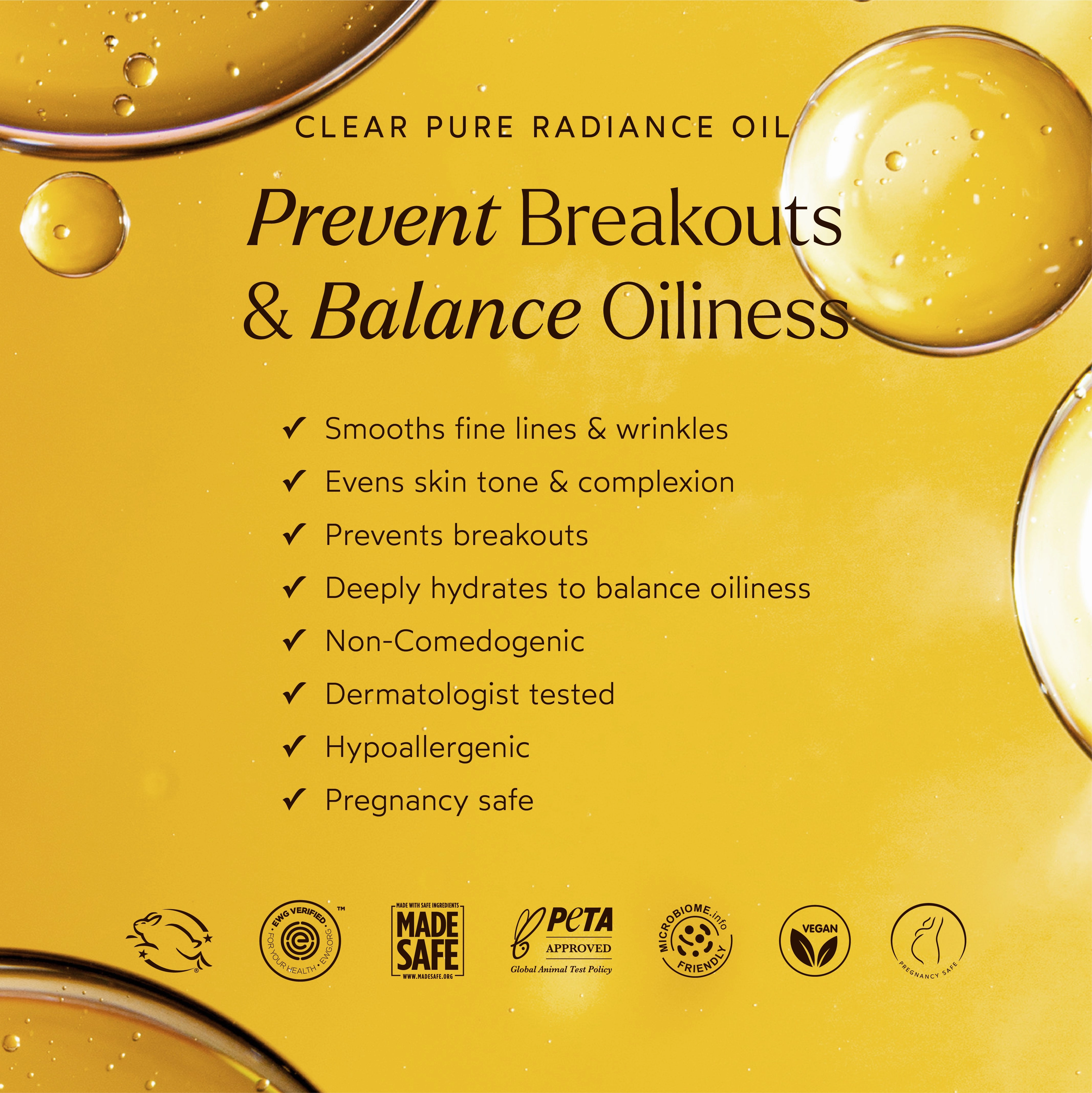 CLEAR Pure Radiance Oil