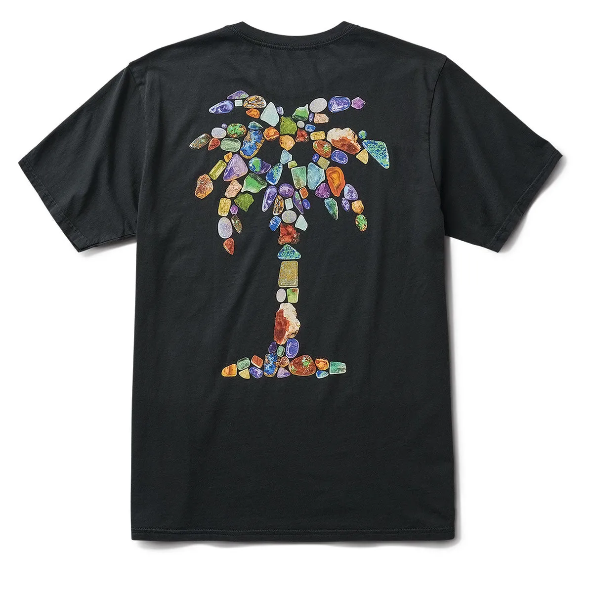 Clearance Sale Roark Opal Palm T-Shirt - Black Electrical Supplies