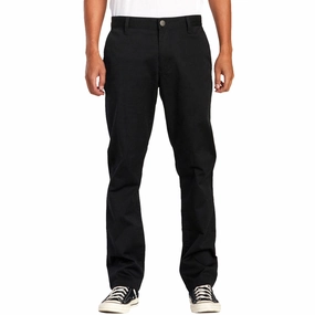 Clothing Line RVCA The Weekend Stretch Pants - New Black Workout Clothes