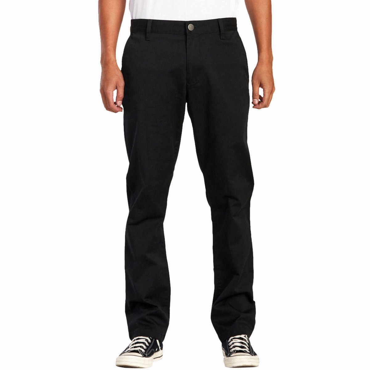 Clothing Line RVCA The Weekend Stretch Pants - New Black Workout Clothes