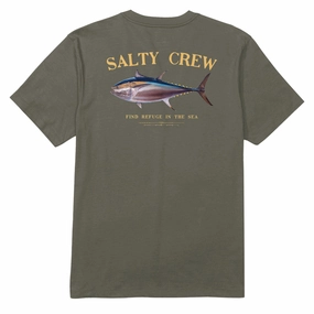 Clothing Line Salty Crew Big Blue T-Shirt - Dusty Olive Magazines