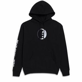 Clothing Line Zero x Dead Moon Embroidered Hoodie - Black Movies
