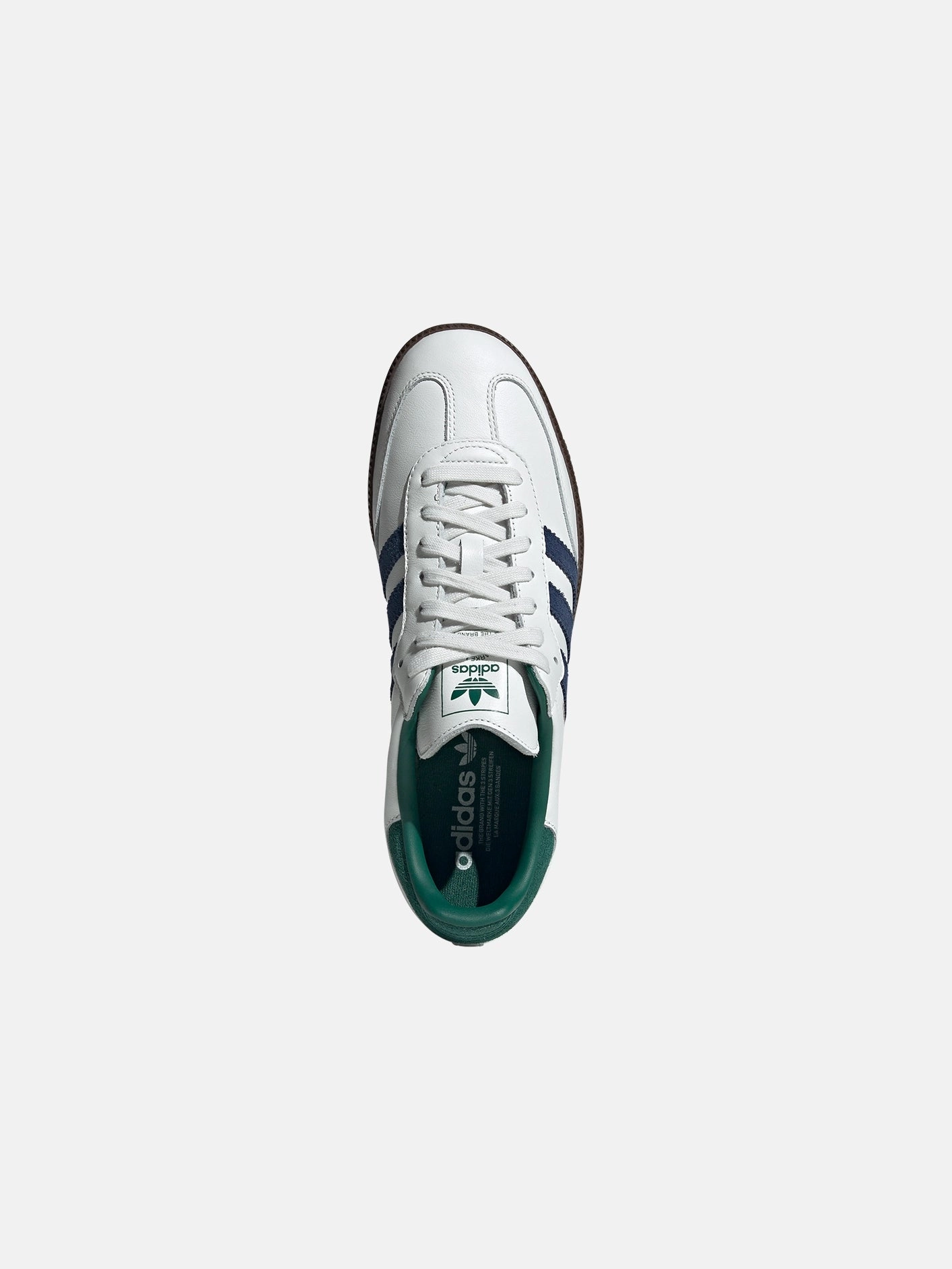 Cloud Glide Samba OG "White Navy Green"