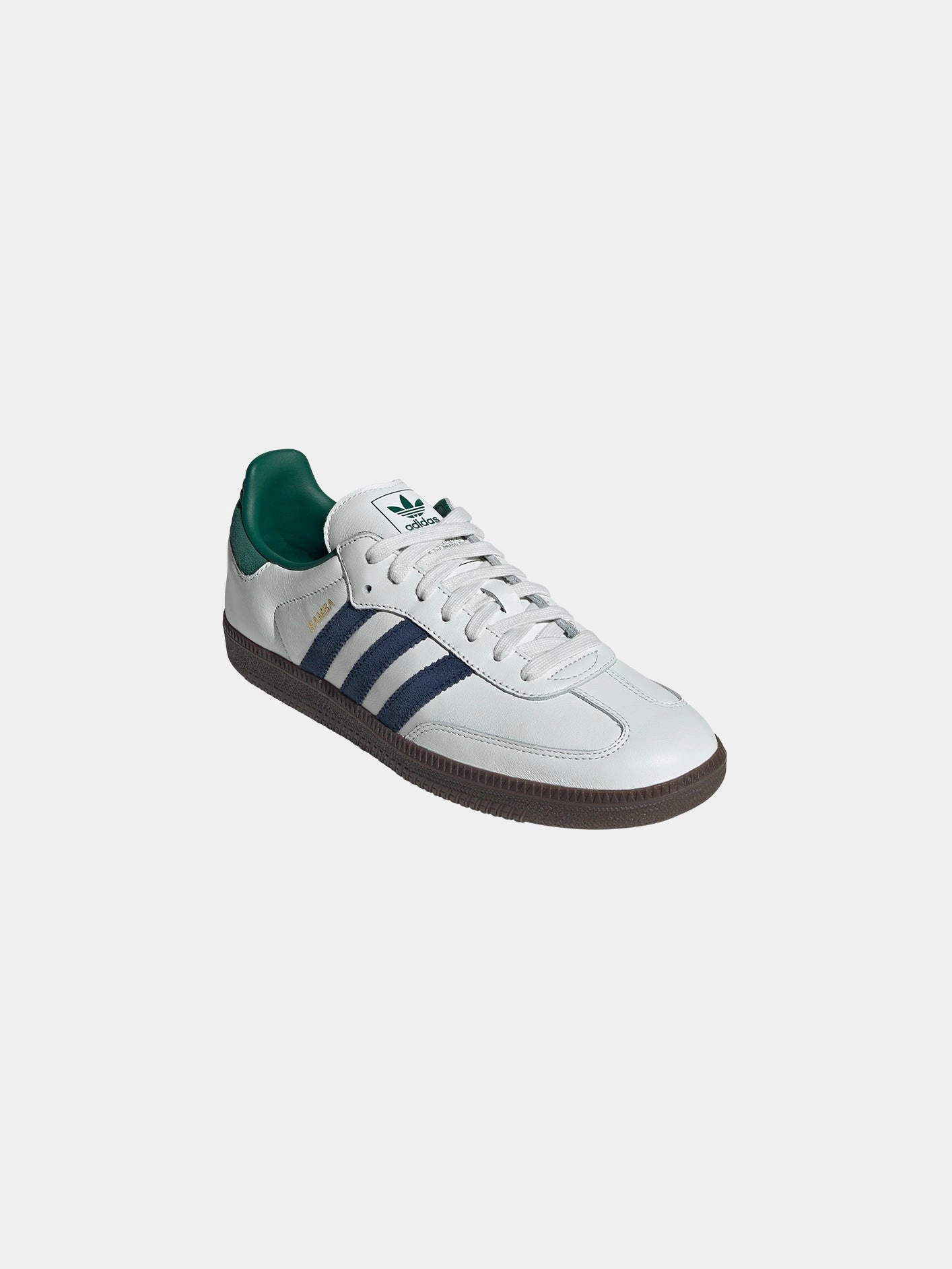 Cloud Glide Samba OG "White Navy Green"