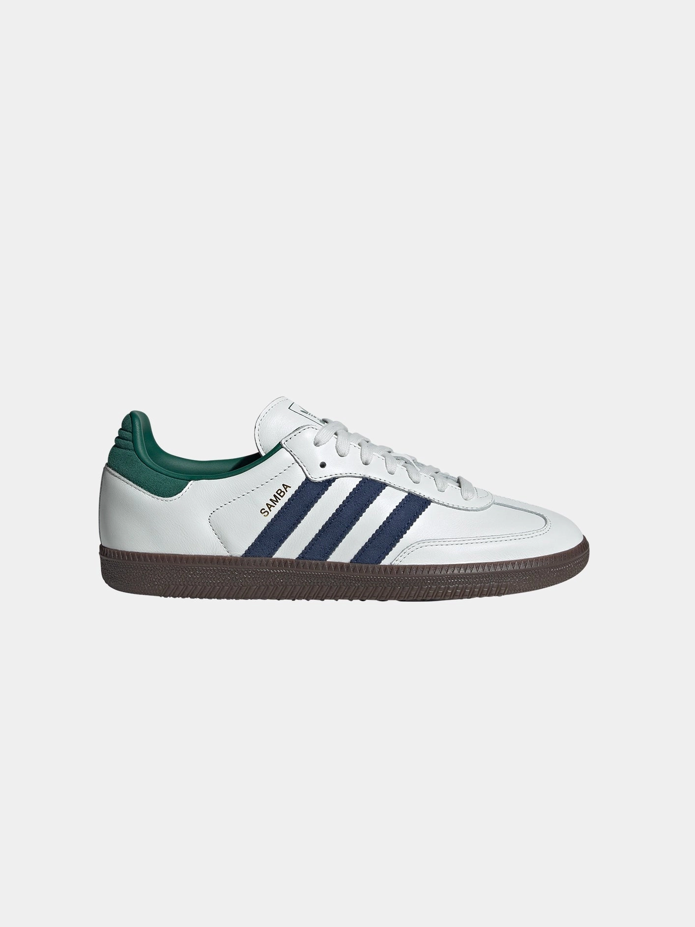 Slip Resistant Samba OG "White Navy Green"