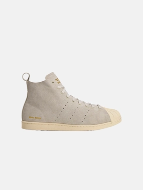 Step Fresh Wales Bonner x adidas Superstar Hi "Stone Grey"