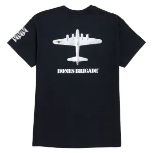 Coats Bones Brigade OG Bomber T-Shirt - Black Paper Products