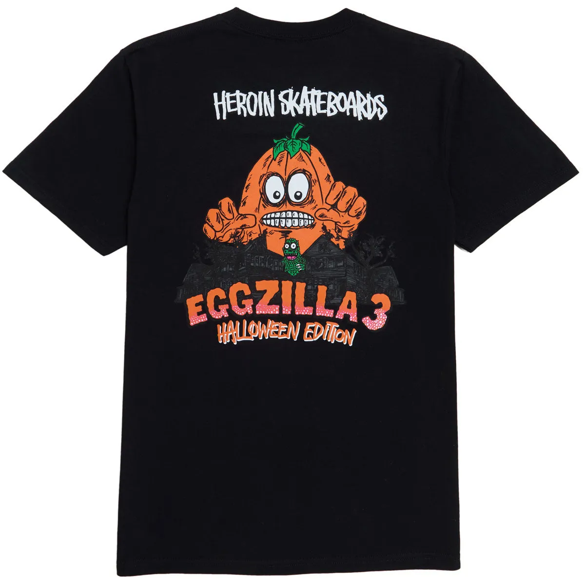 Coats Heroin Eggzilla 3 T-Shirt - Black Football Cards