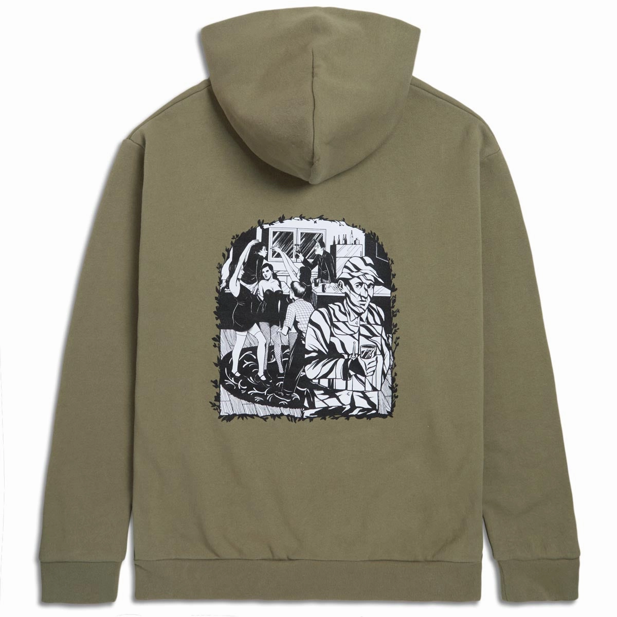 Coats CCS Social Camouflage Party Hoodie - Olive Seasonal Trends
