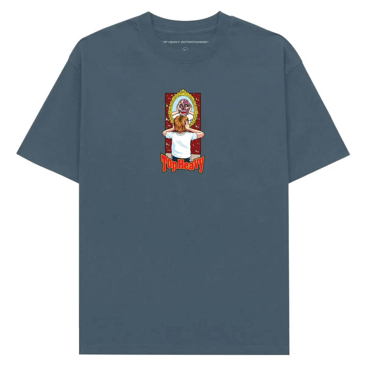 Coins Top Heavy Reflection T-Shirt - Slate Concerts