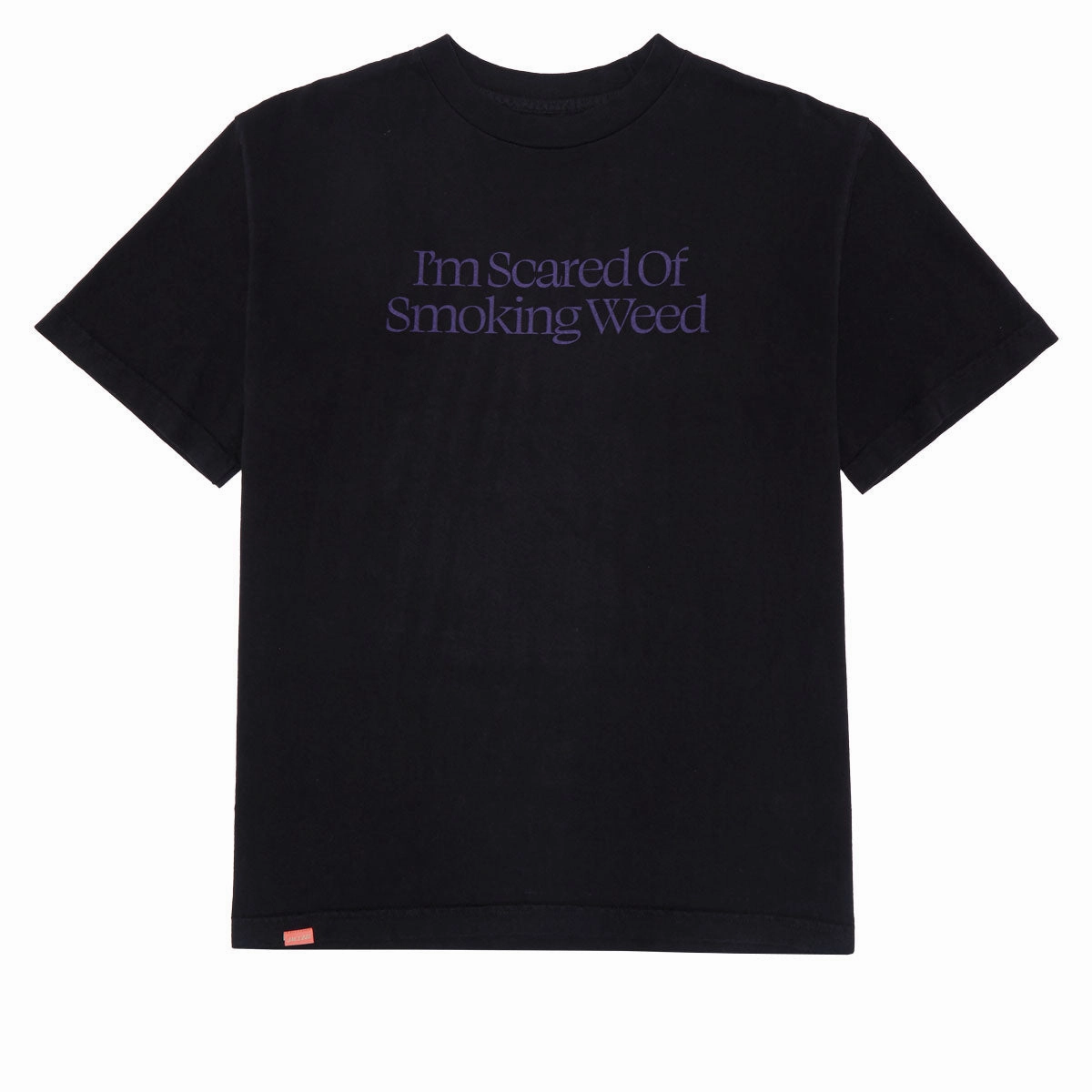 Collectible Cards Jacuzzi Unlimited Scared Weed T-Shirt - Black/Purple Scissors