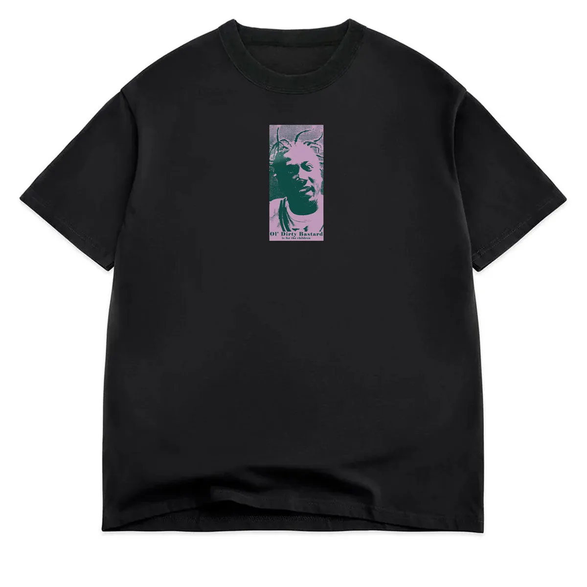 Color Bars x ODB For The Children T-Shirt - Black Activewear Web Development