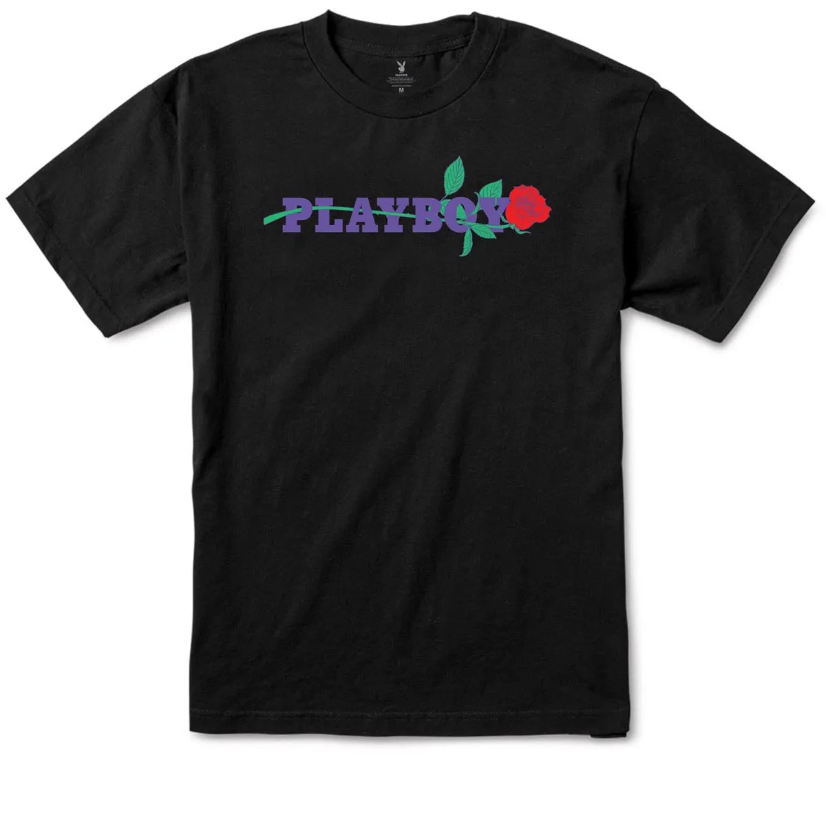 Color Bars x Playboy Rose T-Shirt - Black Vitamins Learning Toys