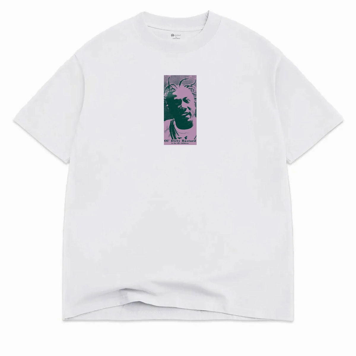Color Bars x ODB For The Children T-Shirt - White Safety Equipment Health Foods