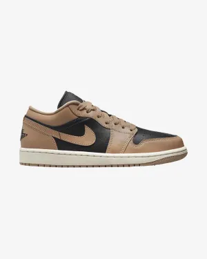 Travel Step NIKE AIR JORDAN1 LOW WMNS DESERT BLACK