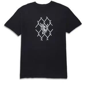 Comfortable Essentials Real Outsider T-Shirt - Garment Dye Black Bedding