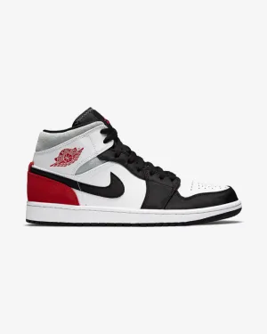Day Runner Training Run NIKE AIR JORDAN1 MID UNION SE RED BLACK TOE
