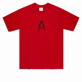 Comfortable Essentials Sci-Fi Fantasy Open To Being Corrected T-Shirt - Red Wholesale