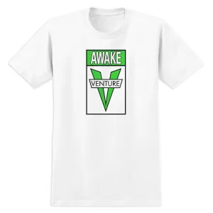 Comics Venture Awake T-Shirt - White 2025 Stamps