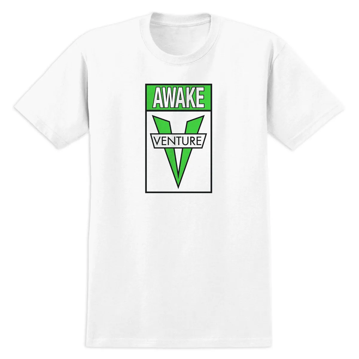Comics Venture Awake T-Shirt - White 2025 Stamps
