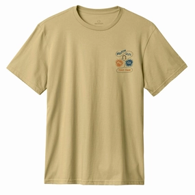 Comics Brixton Remo Tailored T-Shirt - Khaki Tours