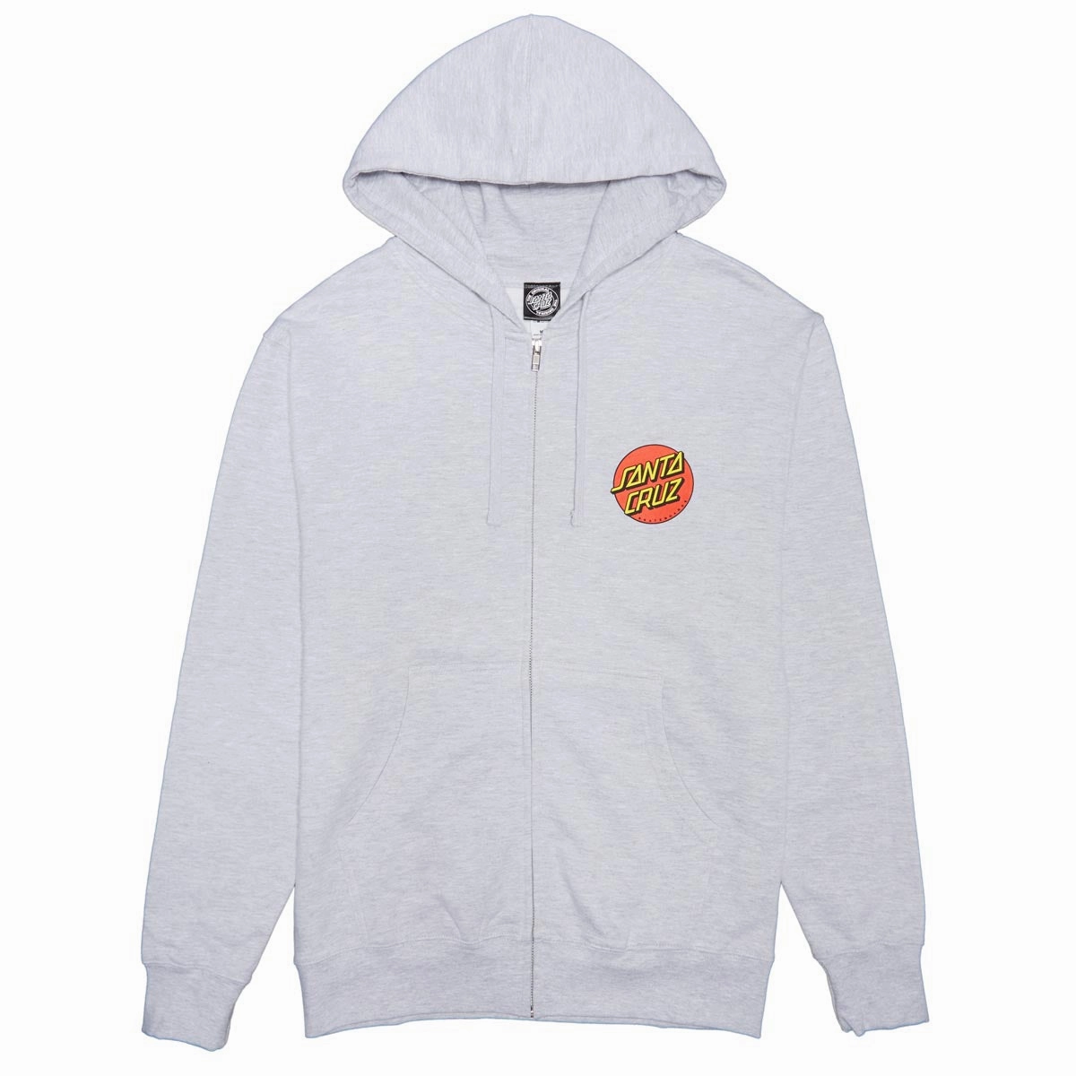 Comics Santa Cruz Classic Dot Zip Up Hoodie - Grey Heather Personal Care