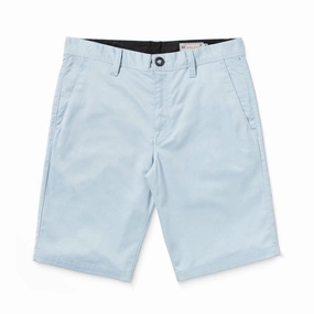 Comics Volcom Frickin Modern Stretch 21 Shorts - Carolina Blue Labels