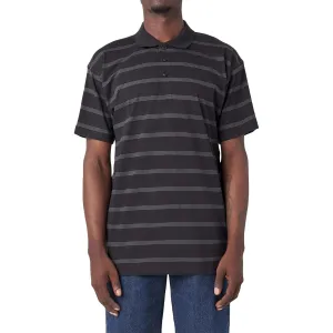 Computers Dickies Skate Temp-IQ Christainburg Polo Shirt - Black Tonal Tri Stripe Copiers