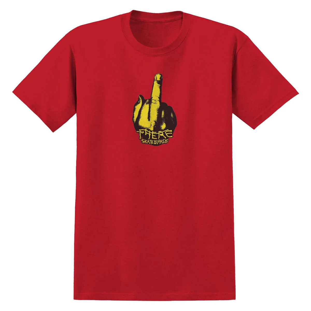 Computers There Up Yours T-Shirt - Red/Yellow/Black Hot Tubs