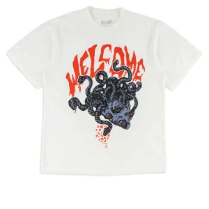 Concerts Welcome Medusa T-Shirt - White/Red Gloves