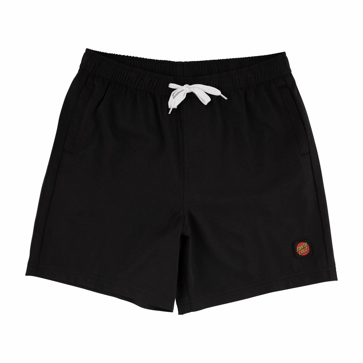 Concerts Santa Cruz Dot Pull On Boardshorts - Black Toothpaste