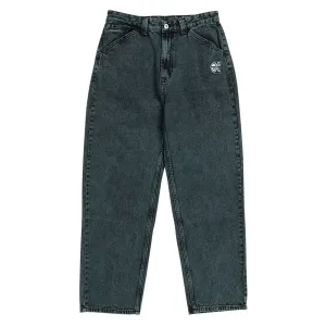 Consoles Krooked Eyes Denim Twill Jeans - Green Overdye Educational Games