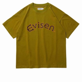 Consoles Evisen Round Logo Tech T-Shirt - Khaki Memorabilia