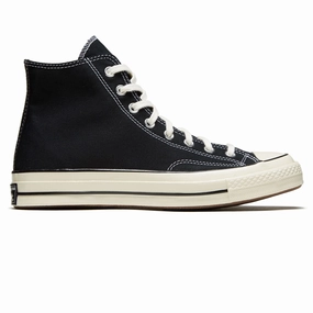 Converse Chuck 70 Hi Shoes - Black/Black/Egret Flowers Paper