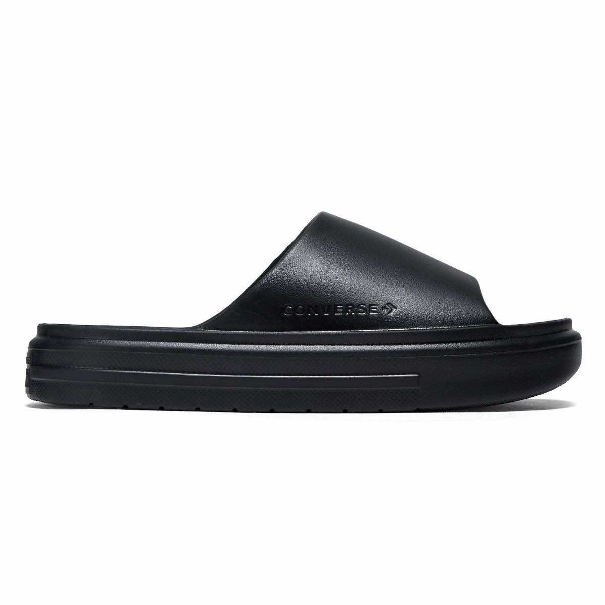 Converse Essential Slide Sandals - Black/Black/Black Medical Uniforms Jumpsuits