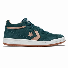 Converse Fastbreak Pro Mid Shoes - Rubber Plant/Vachetta Beige Headphones Consoles