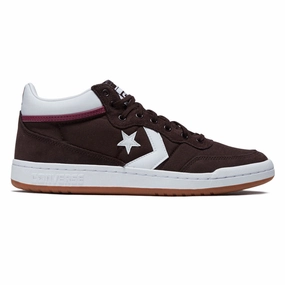 Converse Fastbreak Pro Mid Shoes - Rugged Brown/White/Mesa Rose Web Development Pool Supplies