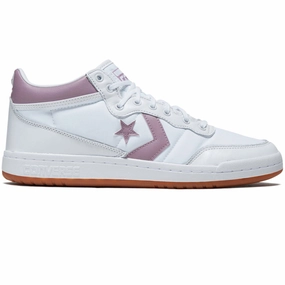 Converse Fastbreak Pro Mid Shoes - White/Orchid Dust/White TV Shows Packaging Materials
