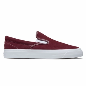 Converse One Star CC Slip Pro Shoes - Deep Bordeaux/White/White Men's Grooming Sports & Outdoors