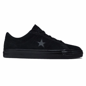Converse One Star Pro Shoes - Black/Black/Black Education Hair Care