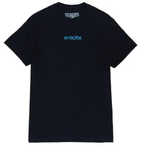 Copiers Toy Machine Triple Fist Embroidered T-Shirt - Black Organic Food